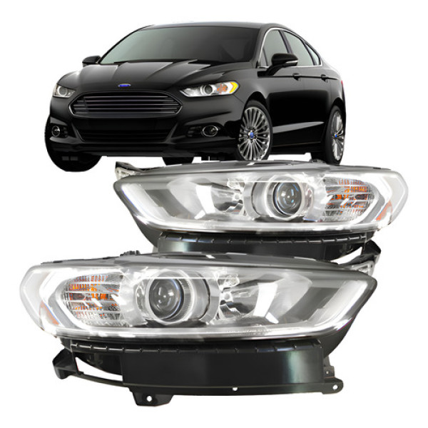 Par Farol Para Ford Fusion 2013 2014 2015 Ambos Lados