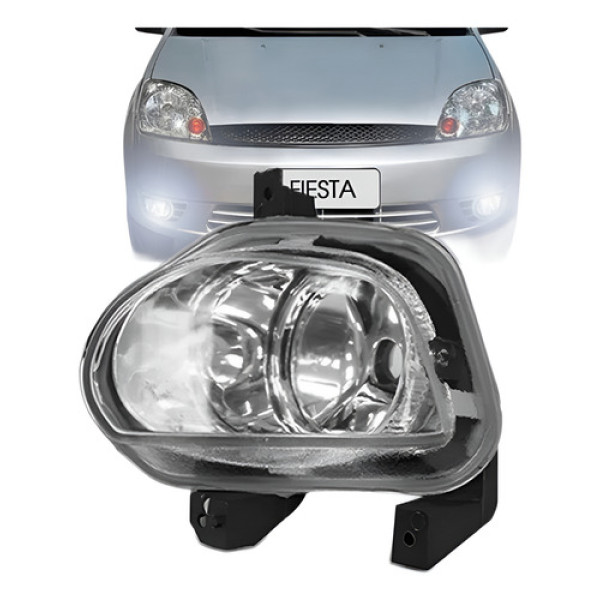 Farol Milha Auxiliar Fiesta 2003 2004 2005 2006 2007