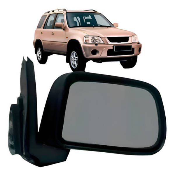 Retrovisor Para Honda Crv Si 97 98 99 20 2001 Eletrico Preto