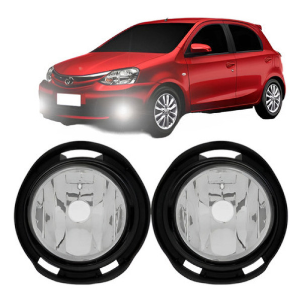 Par Farol Milha Auxiliar Etios 2012 2013 2014 2015 2016 2017