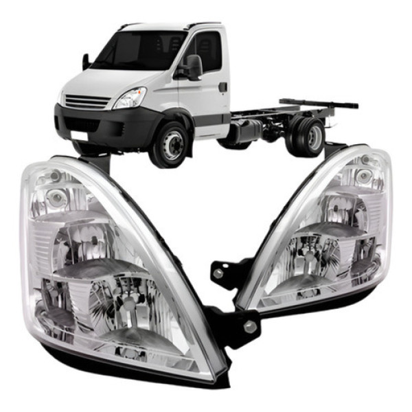 Par Farol Daily 2008 A 2020 Elétrico Com Motor