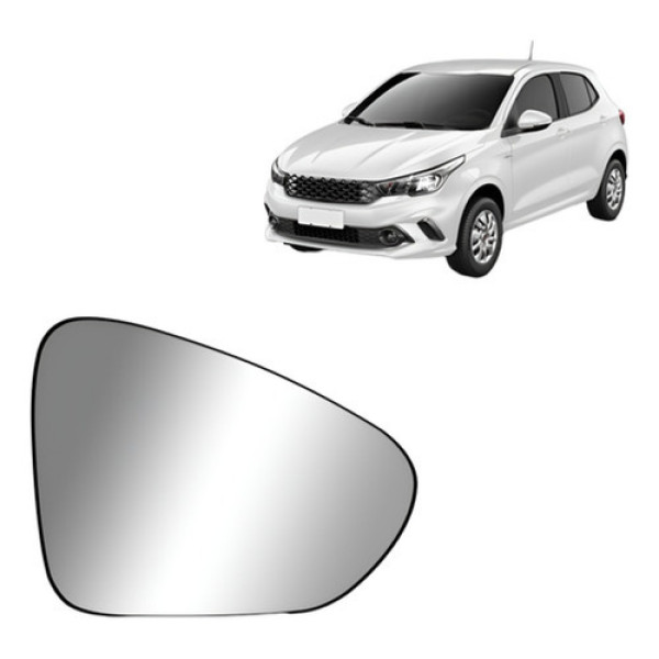 Lente Retrovisor Fiat Argo 2017 2018 2019 Nova