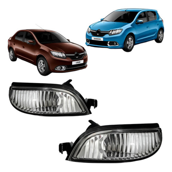 Par Pisca Retrovisor Sandero E Logan 2014 2015 2016 A 2023