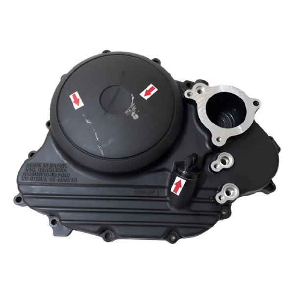 Tampa Embreagem Xtz 250 Lander 20/24 Orig Detalhe 58241 Preto