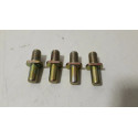 Kit 4 Buchas Coroa Prisioneiro Porca Cg Titan 125 99/ 00/ 08