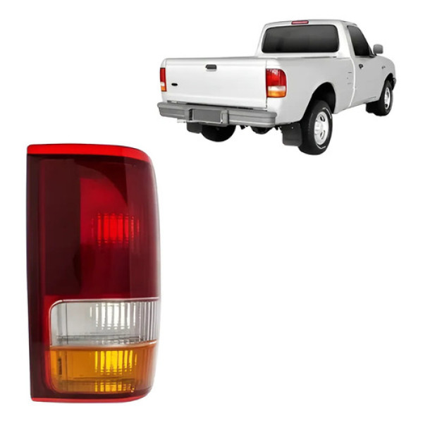 Lanterna Ford Ranger 1993 1994 1995 1996 1997 Tricolor Lado