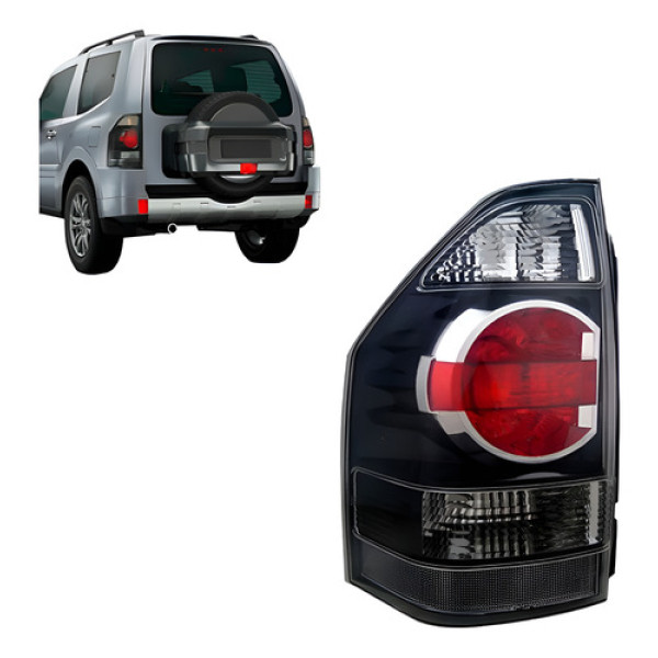 Lanterna Traseira Pajero Full 2008 2009 2010 11 A 2014 Fume