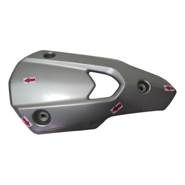 Protetor Escapamento Yamaha Fz25 19/24 Orig Detalhe 54511 Prateado
