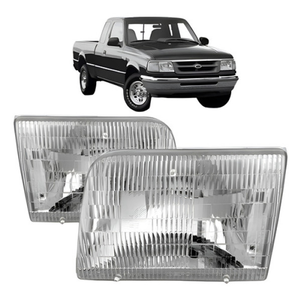 Par Farol Ranger 1993 1994 1995 1996 1997 Cromado Tyc Ambos Lados