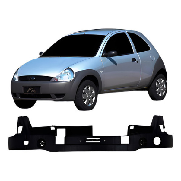 Viga Reforço Plástico Dianteiro Ford Ka 2002 03 04 05 06