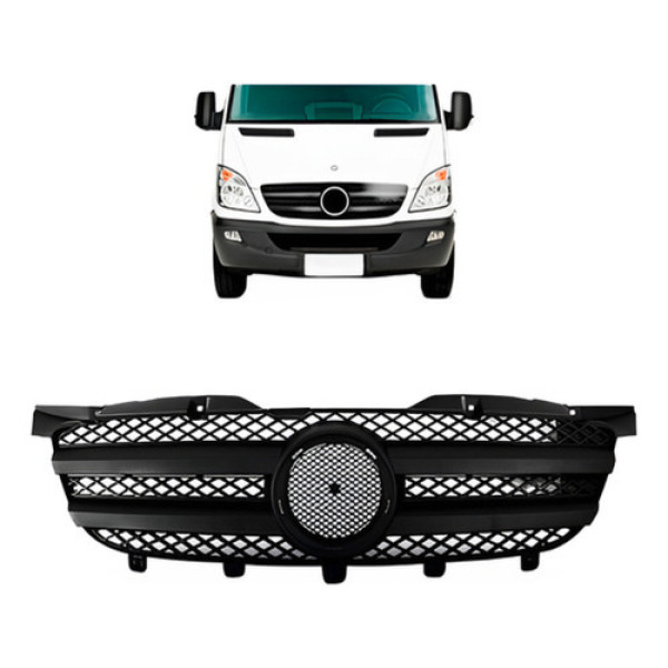 Grade Radiador Sprinter 2012 2013 2014 2015 Preto