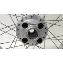 Roda Traseira Cg 125 1983 Até 1999 Paralela Detalhes Prateado