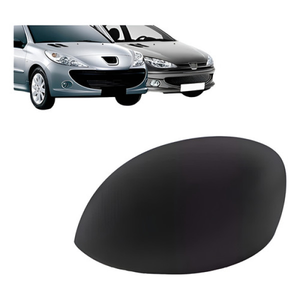 Capa Retrovisor Para Peugeot 206 207 1998 A 2015 Primer