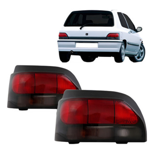 Par Lanterna Traseira Clio 1996 1997 1998 1999