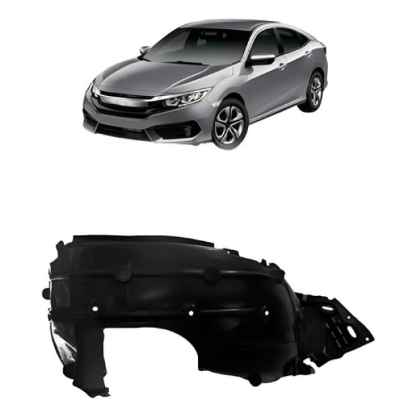 Parabarro Dianteiro Civic 2016 A 2018