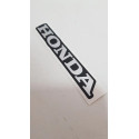 Adesivo Emblema Moto Honda Original (unidade) Preto / Prata