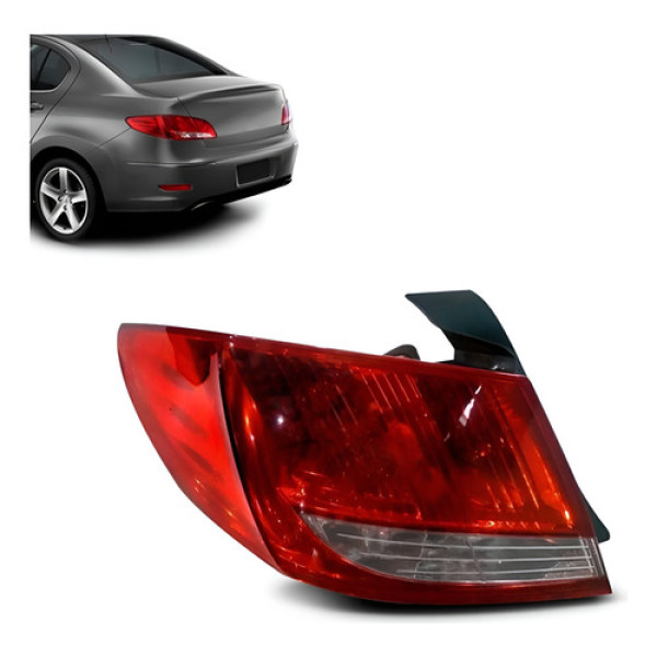 Lanterna Traseira Canto Peugeot 408 2011-2015