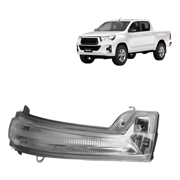 Pisca Retrovisor Hilux 2016 2017 2018 Novo
