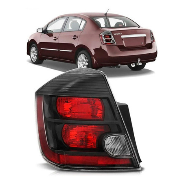 Lanterna Traseira Sentra 2010 2011 2012 2013 Fume
