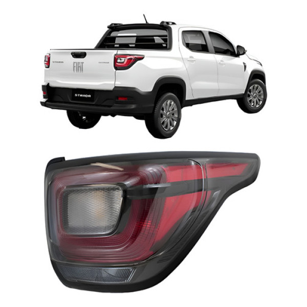 Lanterna Traseira Fiat Nova Strada 2020 2021 2022 Tyc Pickup