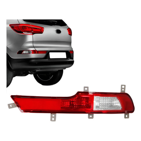 Lanterna Parachoque Traseiro Sportage 2011 12 13 14 15 2016