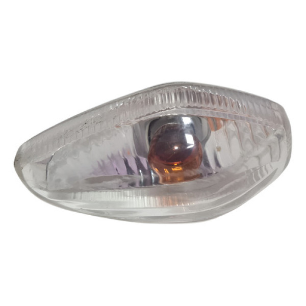 Lente Pisca Dianteira Dir Honda Cg 160 Orig Detalhes 56545 Branco