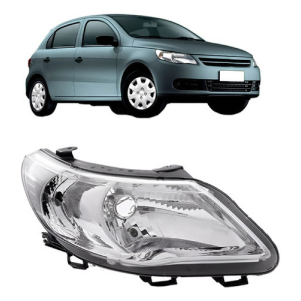 Farol Gol G5 2009 2010 2011 2012 Foco Simples