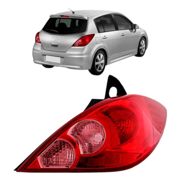 Lanterna Traseira Tiida 2008 2009 2010 2011 Hatch