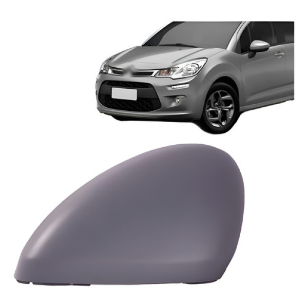Capa Retrovisor C3 2013 14 15 16 2017 2018 2019 2020 Primer