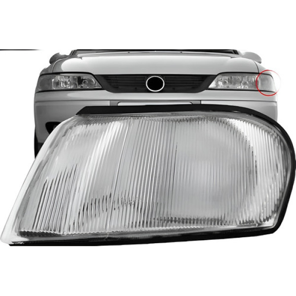 Pisca  Farol Vectra 1996 1997 1998 99 Cristal Lado Esquerdo