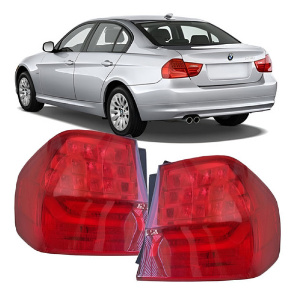 Lanterna Bmw 320 325 2009 2010 2011 2012 C/ Led
