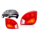 Par Lanterna Traseira Ford Fiesta 1996 97 98 99 00 01 2002 Ambos Lados Tricolor