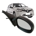 Retrovisor Renault Clio 2013 2014 2015 Manual Direito