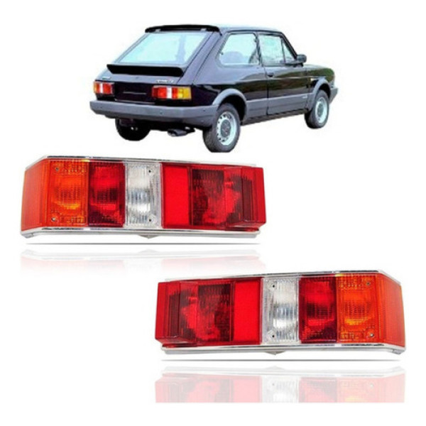 Lanterna Traseira Spazio Oggi 1983 1984 1985 1986 Tricolor