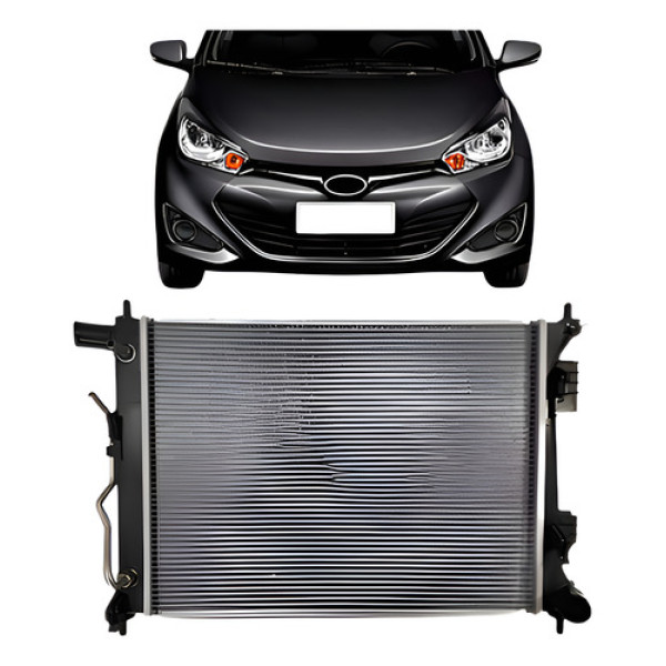 Radiador Hyundai Hb20 / Hb20s Manual 2012 À 2019 25310 1r000