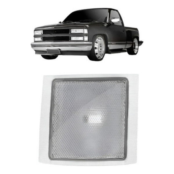 Pisca Seta Silverado 1997 1998 1999 2000 01 02 2003 Cristal