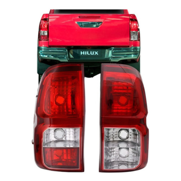 Sinaleira Traseira Hilux Srv 2016 A 2017 Modelo Kayto