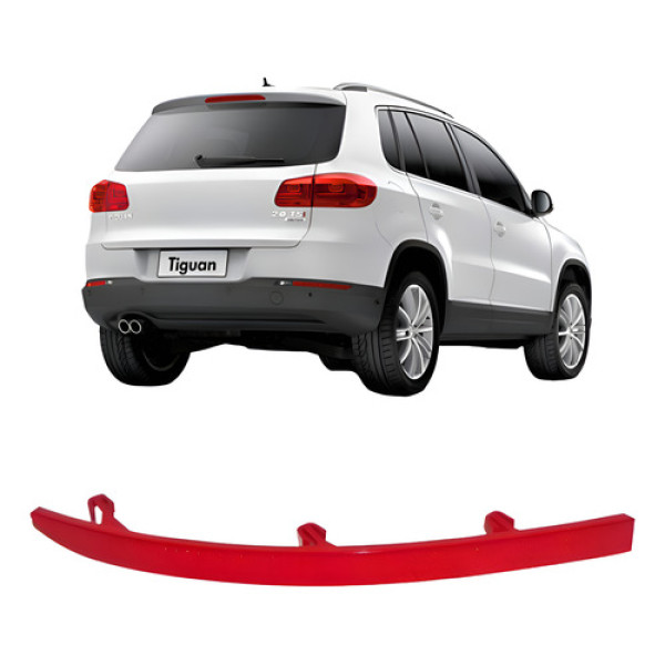 Lanterna Refletor Parachoque Traseiro Tiguan 2008 A 2017 Esquerdo/motorista