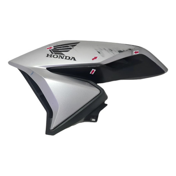 Carenagem Aba Tanque Esq Cg 160 Titan 22/24 Avaria 61230 Prateado