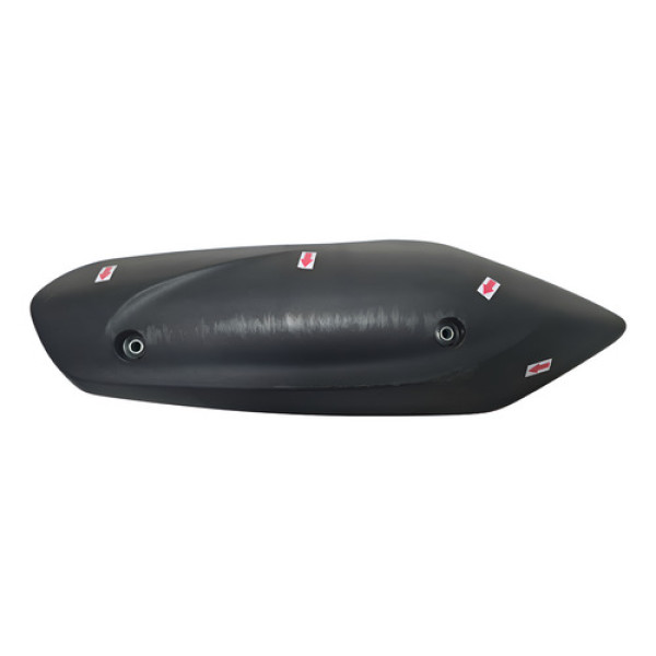 Protetor Escapamento Yamaha Fluo 125 Original Detalhe 54574 Preto