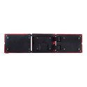 Aplique Traseiro Central Opala 1988 1989 1990 1991 1992 Rubi Vermelho
