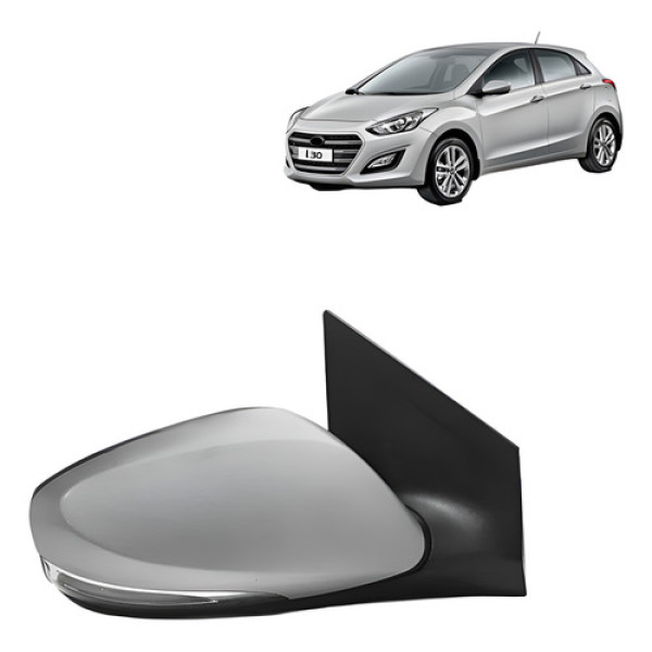 Retrovisor Para Hyundai I30 2013 2014 2015 Lado Direito