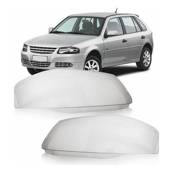 Lente Farol Gol G4 2006 2007 2008 Lado Direito