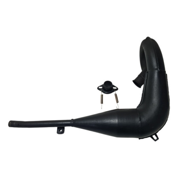 Escapamento Curva Dimensionada Yamaha Dt 200 Detalhes 56607