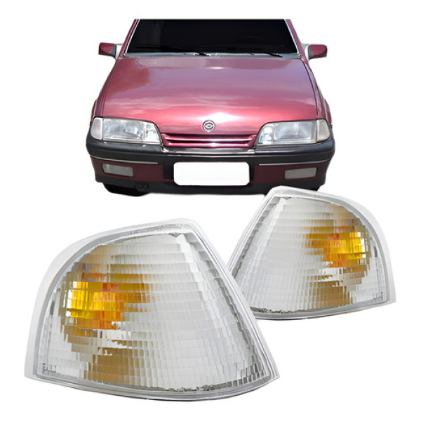 Lanterna Dianteira Pisca Monza 91 A 96 Cristal  Jcv.