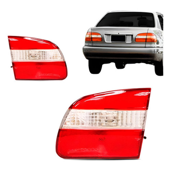 Lanterna Traseira Corolla 1998 1999 2000 2001 2002 Tampa