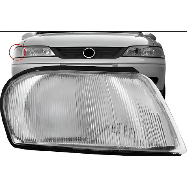 Pisca  Farol Vectra 1996 1997 1998 1999 Cristal Lado Direito Cristal