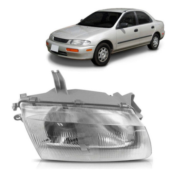 Farol Mazda Protege 323 1995 A 1997 Modelo Original