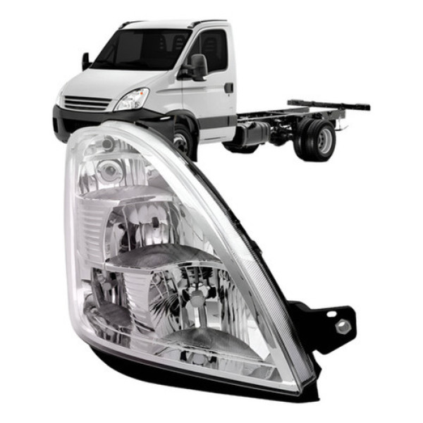 Farol Iveco 2008 09 10 11 12 13 14 15 16 17 18 2019 Eletrico
