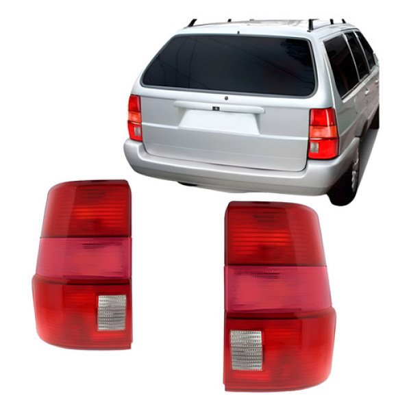 Sinaleira Traseira Quantum 1998 1999 2000 01 Bicolor Oferta